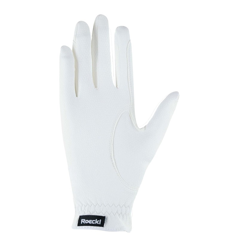 Roeckl Sports Roeck Grip Winter Riding Gloves Unisex 6-11, white,