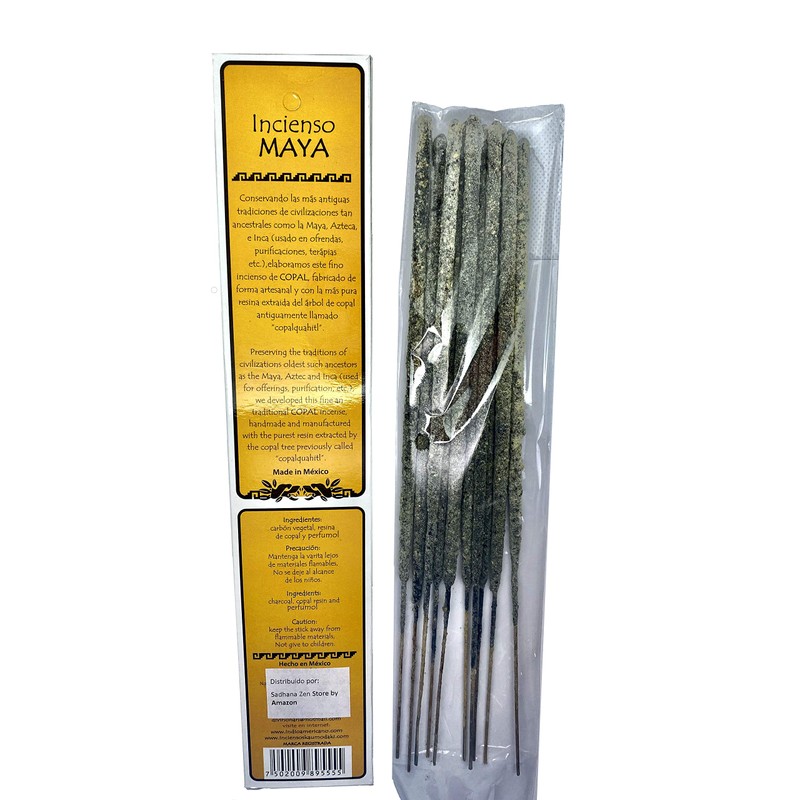 Maya Pack 3, Incienso de Copal, con Resina Natural de
