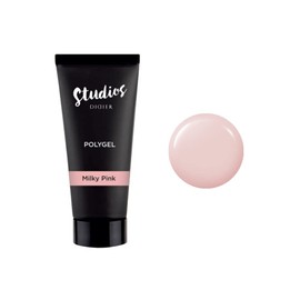 Didier Lab - Premium Polygel Milky Pink - Nail Extension and Repail Gel for Broken Nails - Nail Enhancement - Builder Base Gel for Nails - Long Lasting - For UV/LED Lamp - Pink Polygel - 1.06oz