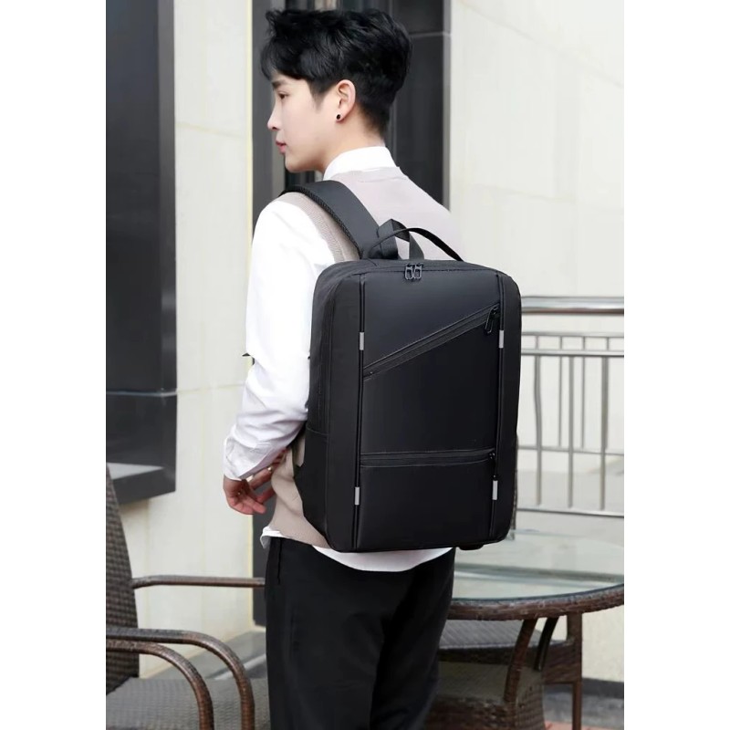 2026Dual-shoulder Bag Expandable Large Capacity Business Travel Luggage Bag Student