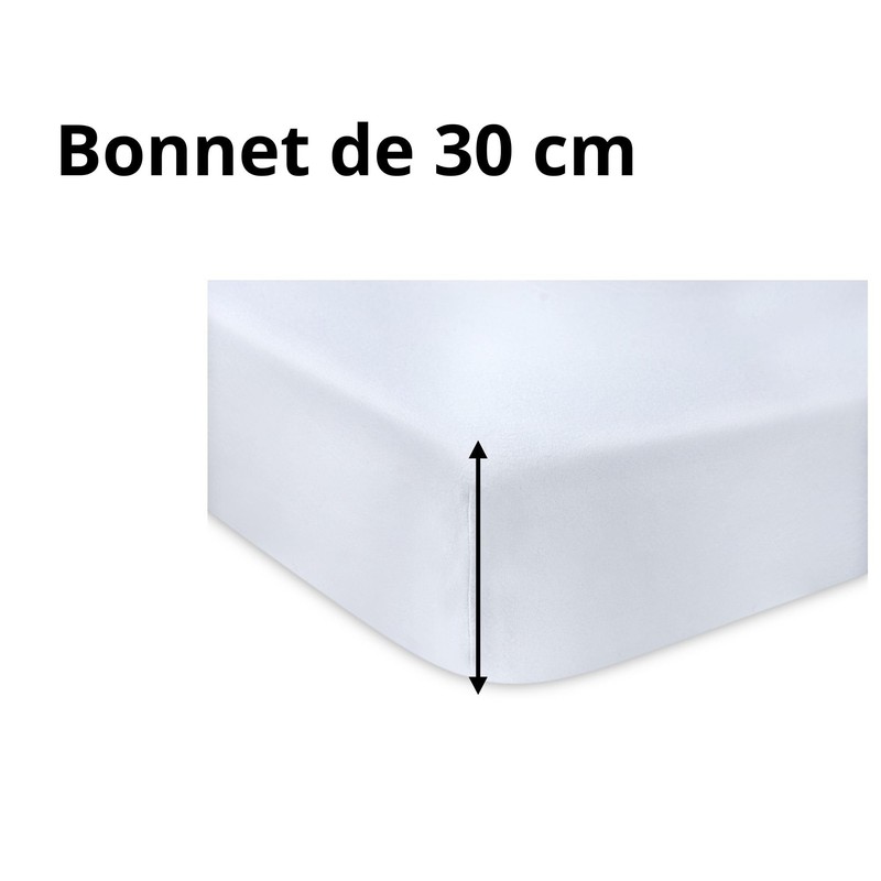 STOF Fitted Sheet, Size 140 x 200 cm, Large Stretch