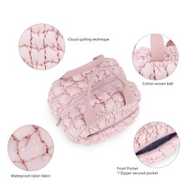 Lunch Bag for Women, Insulated Lunch Bags Lunch Box Cooler Bag (Pink)