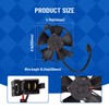 30103013 12V 5.2" Paddle Blade Pusher Fan Compatible with 307
