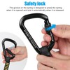 EUNEWR Via Ferrata Set, via Ferrata Set, Men's Climbing Harness,