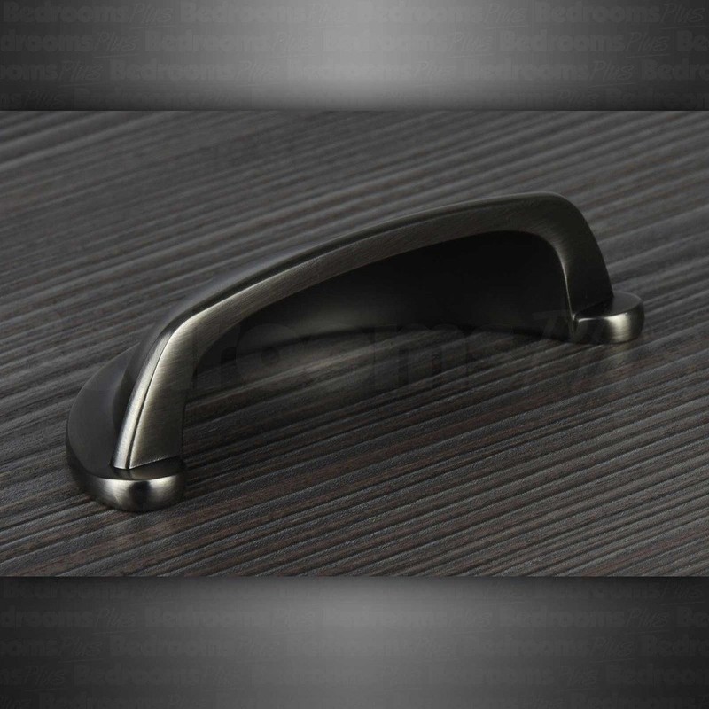 Pewter Cup Kitchen Cabinet Door Handle Cupboard Drawer Bedroom Furniture