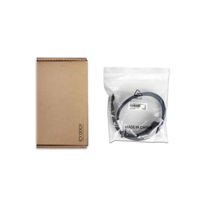 ICY DOCK MB406L-B Data Cable - 1x SlimSAS SFF-8654 8i