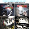 Rechargeable LED Flashlights, Magnetic Flashlight Super Bright Tactical Flashlight with