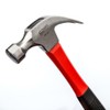 Tool Shop 16 oz. Steel Head Claw Hammer with Fiberglass