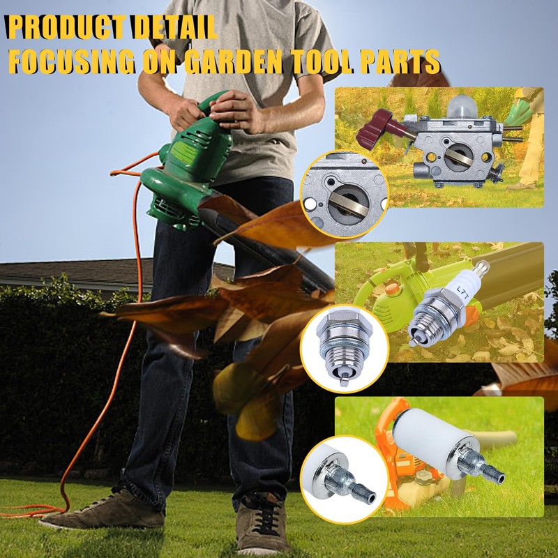 Haishine 753-06288 Carburettor Set for Troy-Bilt 751-15112 751-15112A 753-08984 for