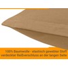 Npluseins 1331.1812 Cotton Pillowcases, Jersey, Various Colours, Pack of 2