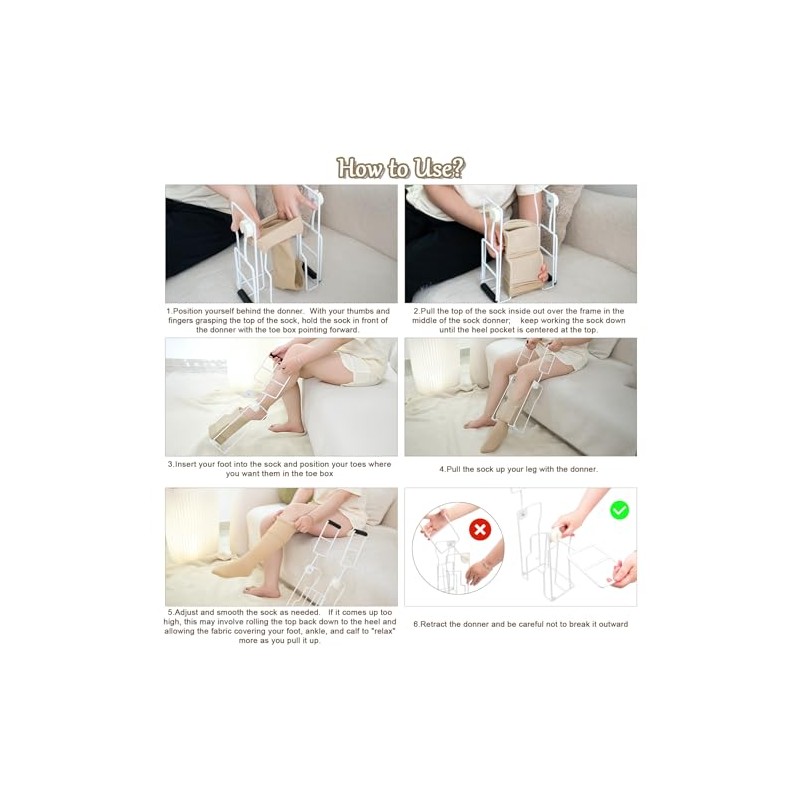 Dressing Aid for Stockings Updated Dressing Aid for Compression Stockings