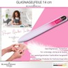 Schwertkrone Crystal Glass Nail File Original from Czech Republic 14