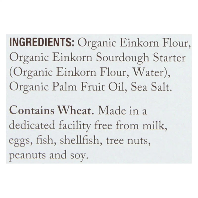 UD_Jovial Sourdough Einkorn Crackers Sea Salt Flavored Grain Snacks Case