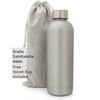 T&N Classique Stainless Steel Drinking Bottle 500 ml Silver