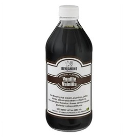 Benjamin's Artifical Vanilla Flavoring - 16oz