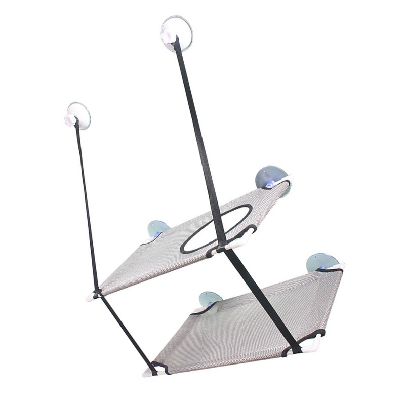 Cat Hammock Double Layer Hanging Installation Strong Suction Cup Soft