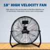 Simple Deluxe 18 Inch 3-Speed High Velocity Heavy Duty Industrial