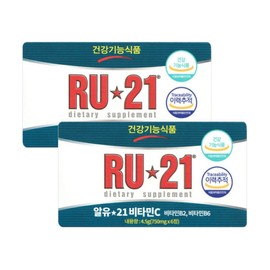 ALYU21 RU21 Vitamin C 750mg x 6 tablets 2 boxes -DL- / 알유21 RU 21 비타민C 750mg x 6정 2박스 -DL-