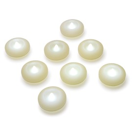 Floating Candles 3 inch Flicker Wax LED Floating Candles Flameless Batteries Tea Lights Water Activated for Home Wedding Party Centerpiece Vases Outdoor Swimming Pool Pond Decor (White, 8 Pack)