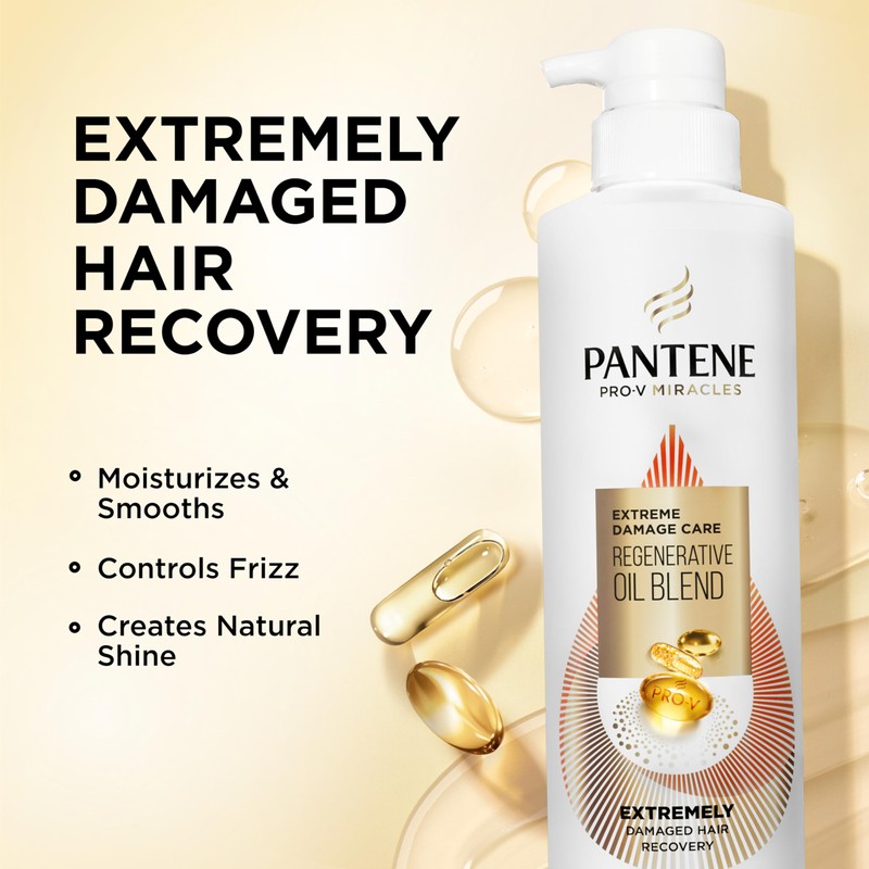 Pantene Pro-V Miracles Extreme Damage Care Regenerative Oil Blend Sulfate