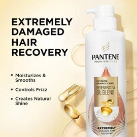 Pantene Pro-V Miracles Extreme Damage Care Regenerative Oil Blend Sulfate Free Shampoo, 400 mL