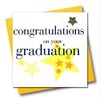 Claire Giles Hearts and Stars Congratulations on Your Graduation Card
