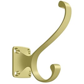 Deltana CAHH35U3 Solid Brass Heavy Duty Coat and Hat Hook