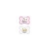 MAM Αir Soother with Latex Teat 2-6 Months 2 Pieces
