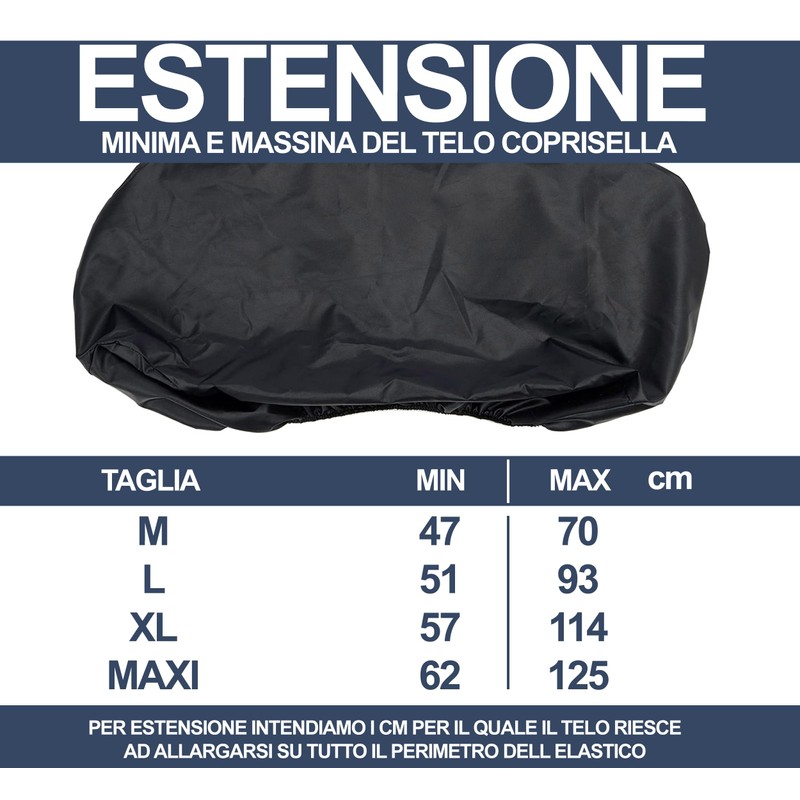 Auto Accessori Lupex - Universal Waterproof Saddle Cover XL 95