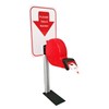 Take a Number System Ticket Machine Ticket Dispenser with Stand