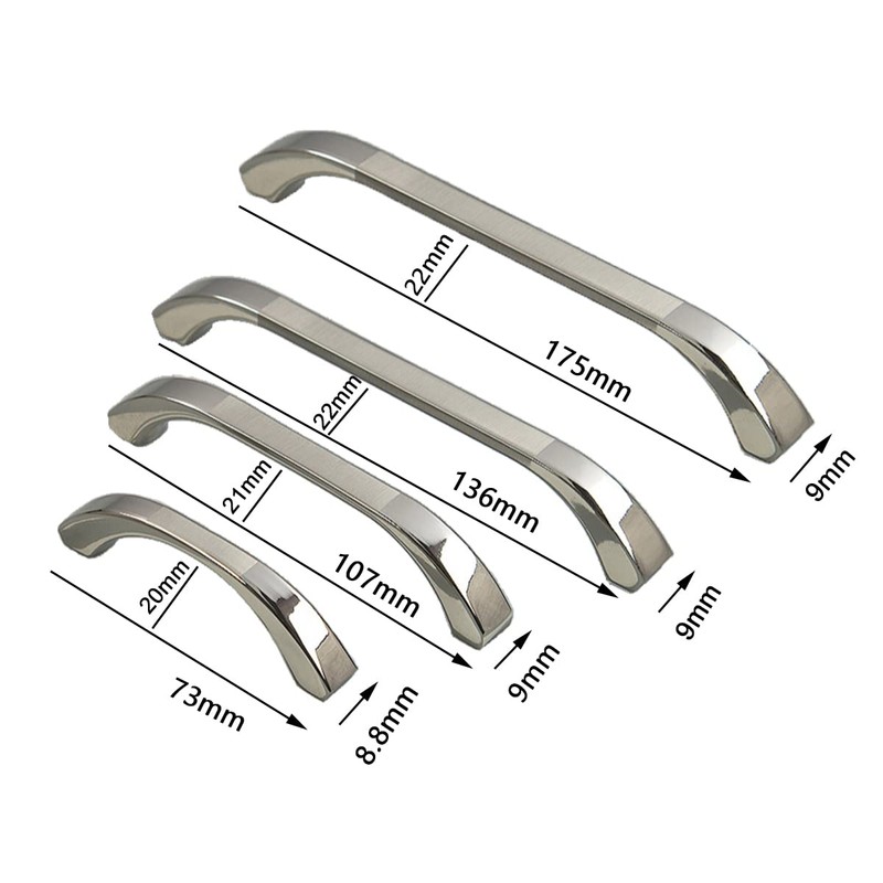 Stainless Steel Handle Knobs Cabinet Furniture Cabinet Drawer Knobs Door