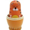 JOINPAYA 5PCS Animals Pattern Nesting Dolls: 5 Cute Animal Characters