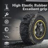 Felixstory 10 inch Solid Rubber Tire, 10X2.5, 60/70-6.5 Tubeless Tyre