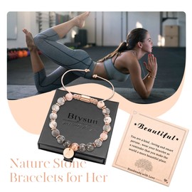 Letter Bracelets for Women Dainty Braided Initial Gifts for Teen O Love Gifts for Her Charm Bracelet Adjustable Sister Mom Aunt Birthday Jewelry