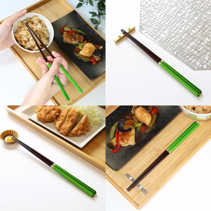 FlaColle Chopsticks Moon May Emerald Choose Your Birth Month Chopsticks
