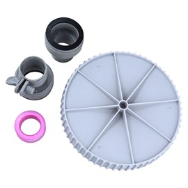 Conversion Kit for Skimmer Pump Replacement for Summer Waves SFX1000, SFX1500 for Intex 10722/25009 Complete Conversion Kit Reliable Components with Type B Hose Adapters Easy Installation