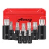 Awang Multi-tooth set, multi-tooth nut set, 10 pieces, M4 M5