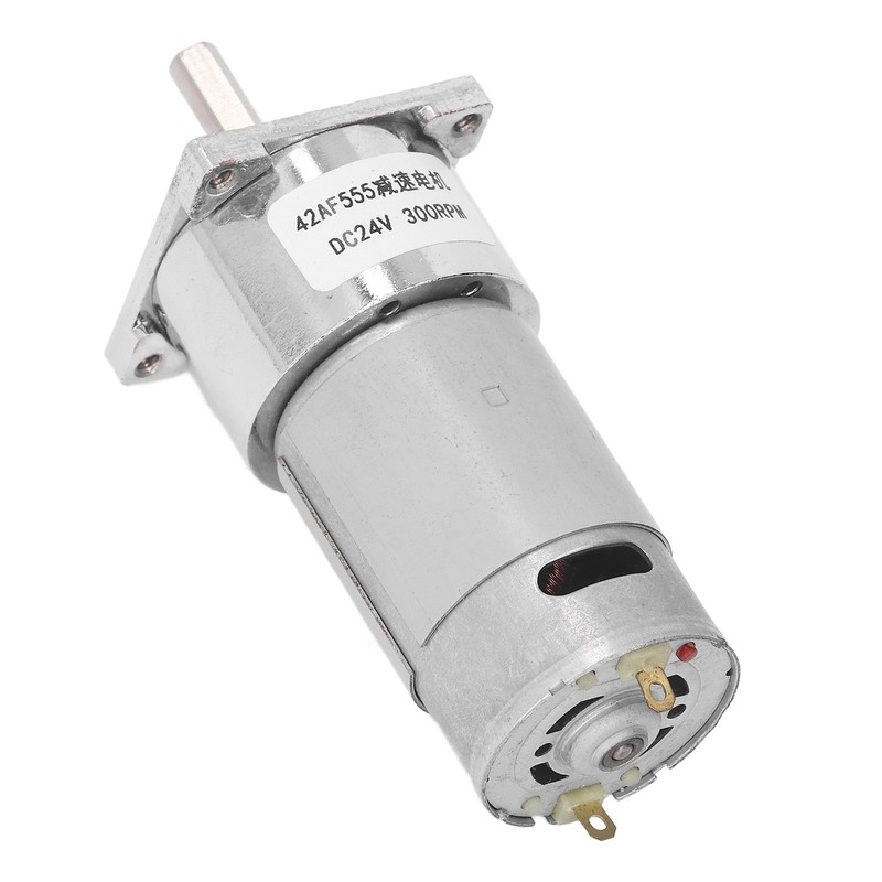 DC24V Gear Motor Self Locking Worm Speed Reduction Motor with