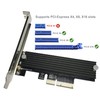 Bejavr M.2 NVME to PCIe 3.0/4.0 x4 Adapter, NVME/AHCI SSD