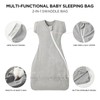 Duomiaomiao Baby Swaddle 3-6 Months, 100% Cotton Baby Sleeping Bag