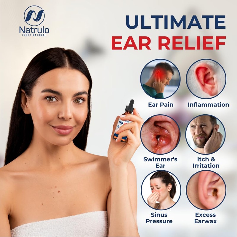 Natrulo Ear Drops for Ear Infection – Organic Ear Drops