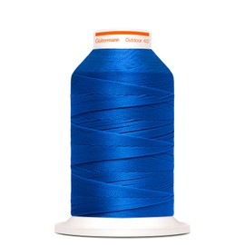 Gütermann Outdoor 40 UV Resistant Sewing Thread 400m Synthetic Blue Yarn