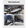 EVIL ENERGY Exhaust Muffler,Stainless Steel Exhaust Tip,Universal 14.6" Length (Burnt,2.25"