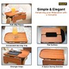 Premium Bamboo Sofa Arm Tray Table -Wooden Couch Arm Tray