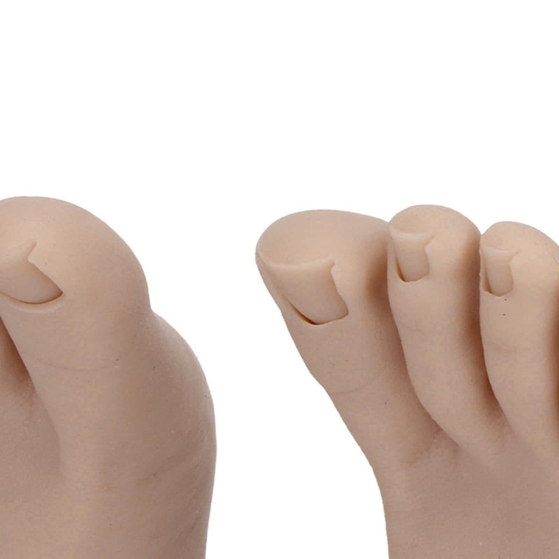 Práctica Pie Falso para la Práctica de Uñas, 1 Par