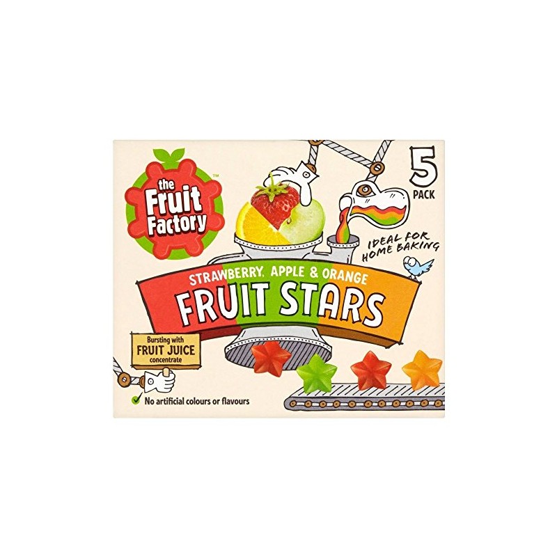 The Fruit Factory Fruit Stars 5 x 20g