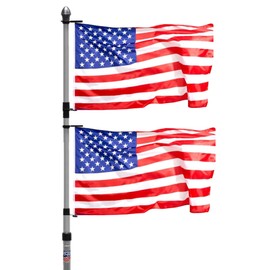 Flagpole-To-Go Portable Flagpole, 20', 5"D x 48"W x 3"H