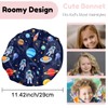 BHAHB 2 PCS Kids Bonnets for Girls Boys Satin Silk