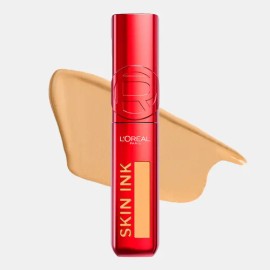 L'Oréal Paris Infallible Skin Ink Base y Corrector 2 en 1, Acabado Mate, Larga Duración hasta por 48h, Textura Ligera, Resistente a Transferencias, Tono 290, 15 ml
