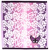 ANNA SUI (アナスイ)大判 タオルハンカチ（28cm）バタフライアップリケ (パープル) 婦人 レディース タオル ハンドタオル 109307-0013-03